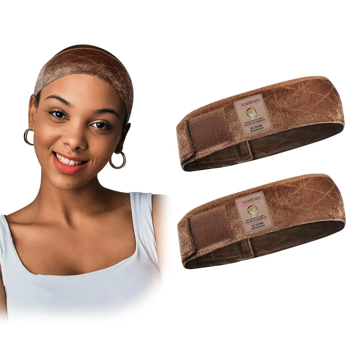 Non Slip Adjustable Velvet Headband