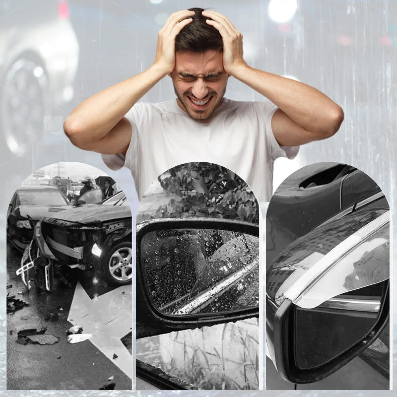 2PCS Car Side Mirror Rain Guards