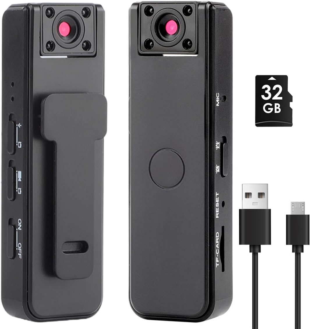 1080p HD Body Cameras with Audio and Video Recording
