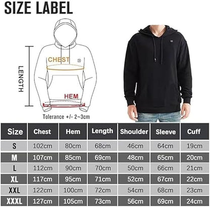 LAST DAY 50% OFF - 🎁 Unisex Heated Hoodie