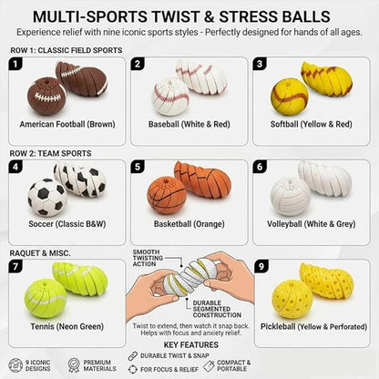 ⚾Last Day 60% OFF - Baseball Fidget Ball Toy