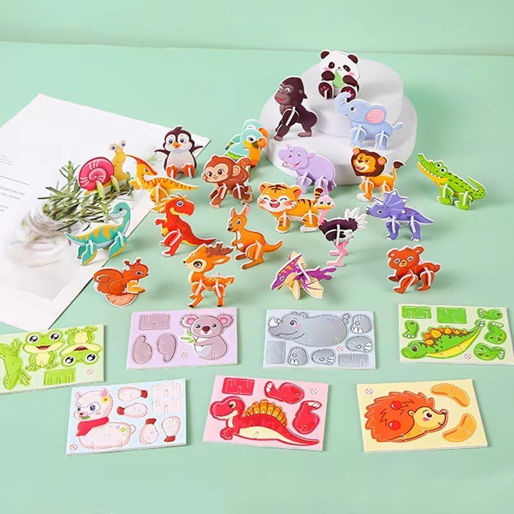 🔥Educational 3D Cartoon Puzzle