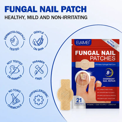Nail Health Care Patches - Fungal Nail Treatment & Repair