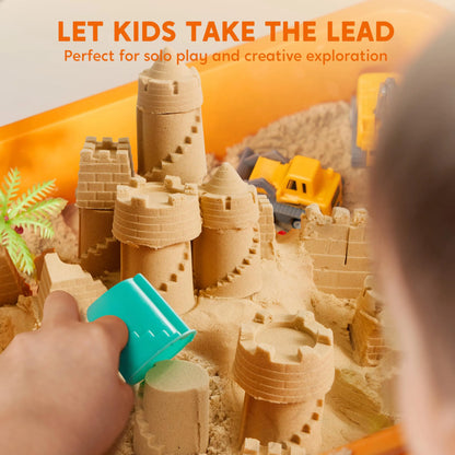 🦖 Kids Sensory Play Bin – Dinosaur, Space, Ocean & Halloween Activity Kit