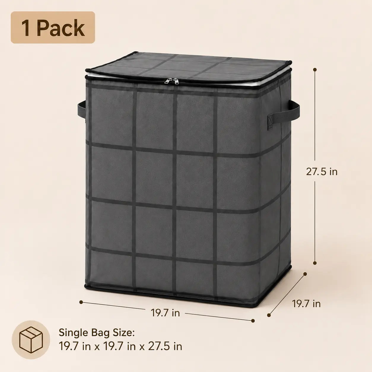 🔥 LAST DAY 50% OFF! 🏠 XXL 210L Storage Bag – Large Capacity Moving & Closet Organizer for Quilts, Bedding & Sweaters