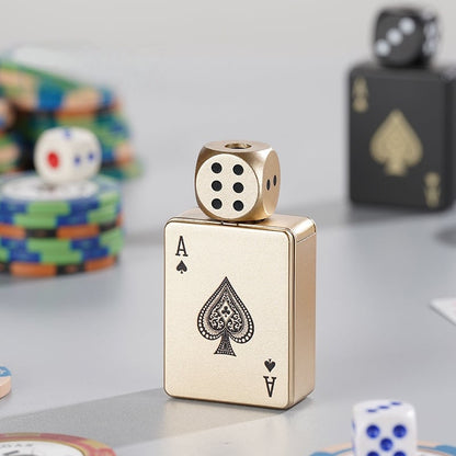 🔥Stress-Relief Rotating Dice Lighter