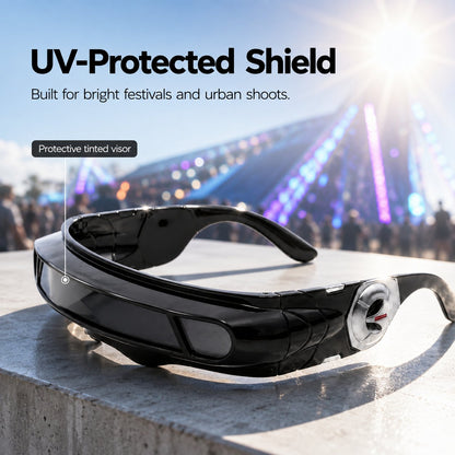 🕶️Cyberpunk Visor Collection | Future Hero Futuristic Eyewear