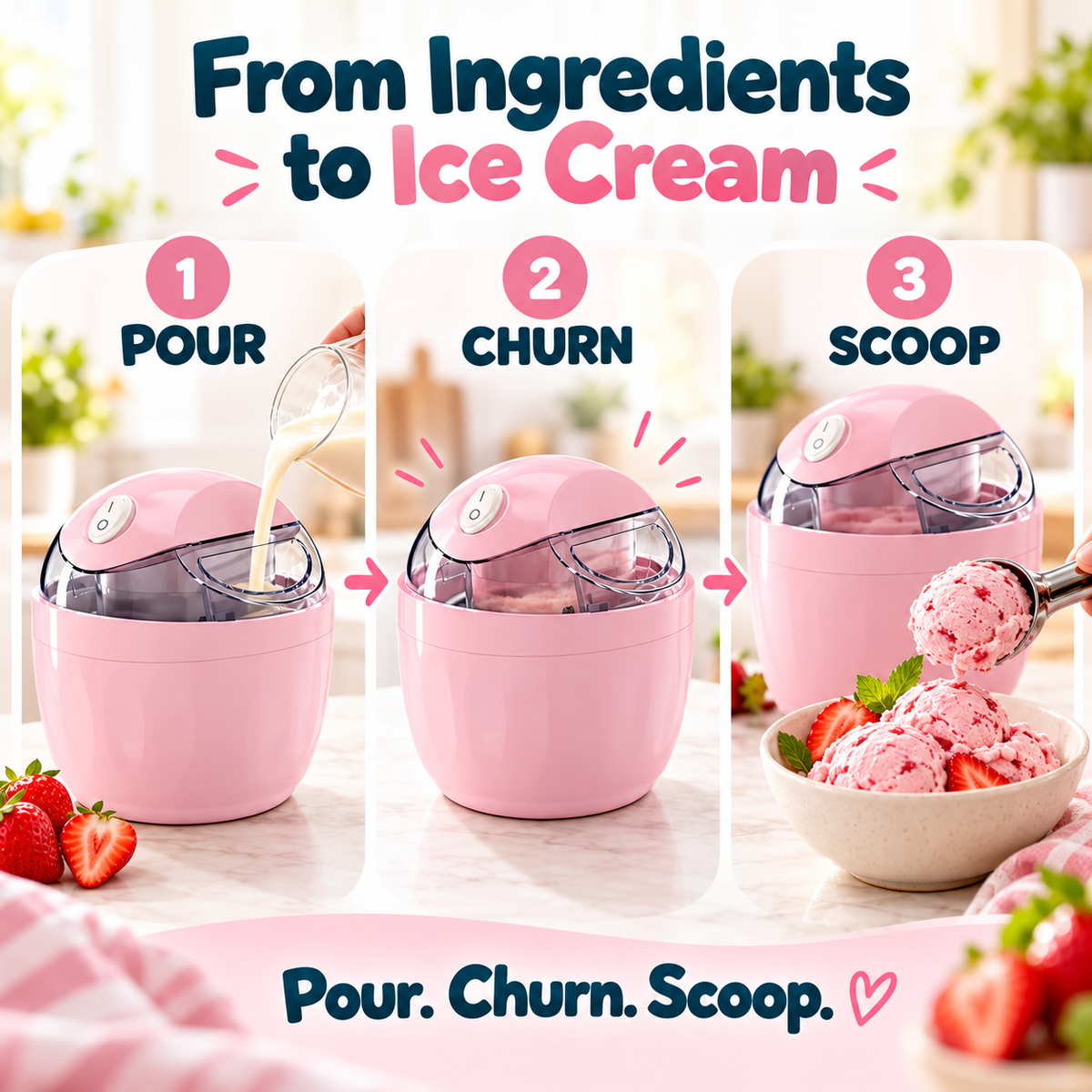 CreamCloud™ — Your Favorite Ice Cream, Your Ingredients, Your Way.