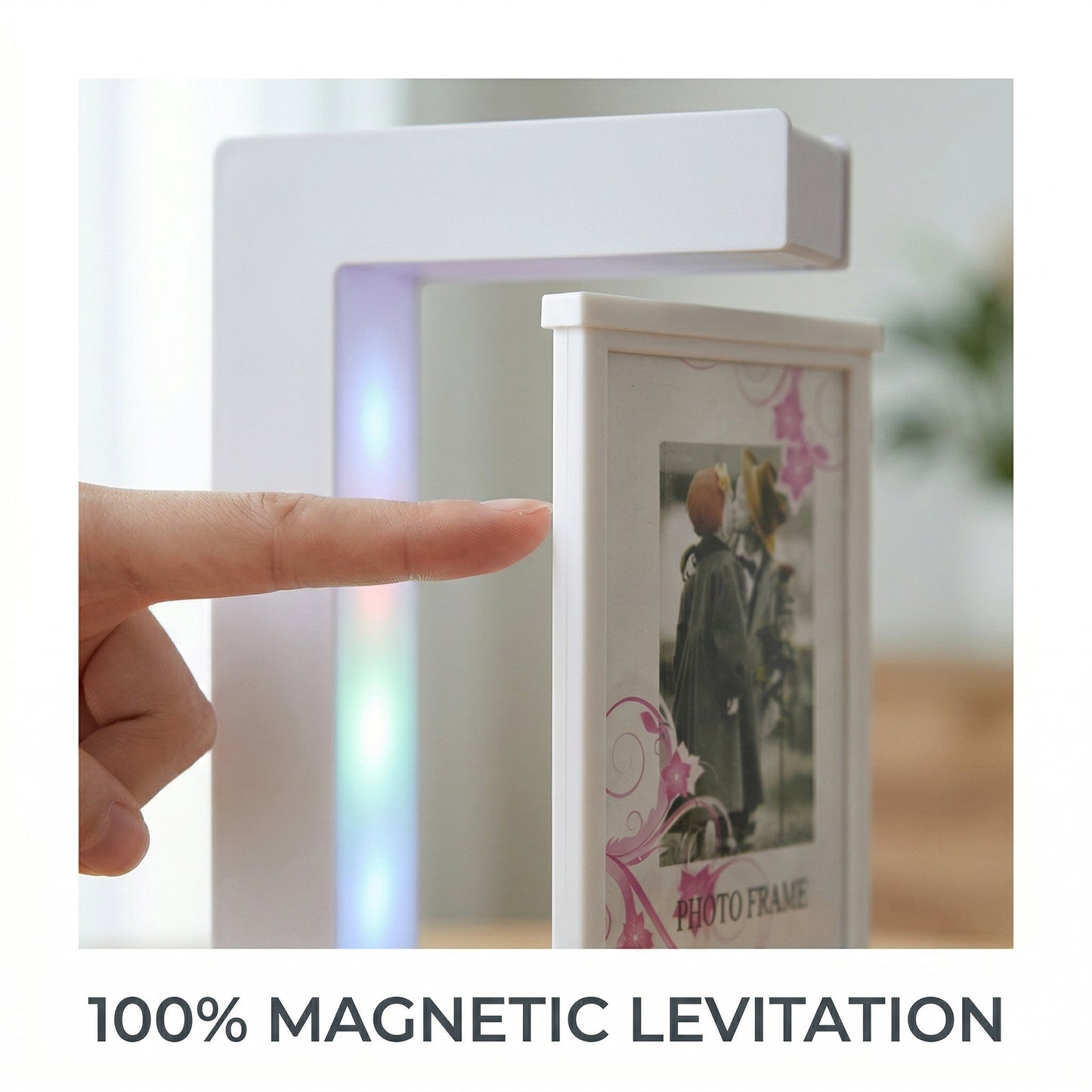 Free Shipping🔥E-Shape Magnetic Levitation Photo Frame