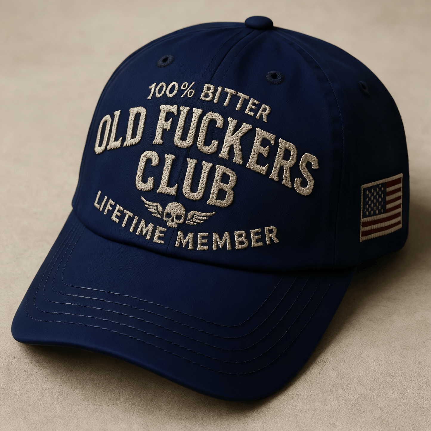 🔥 2026年买二送一🧢 展现你的态度！复古“老家伙俱乐部”帽子😎🔥 风格大胆，绝对是完美的搞怪礼物！🎁