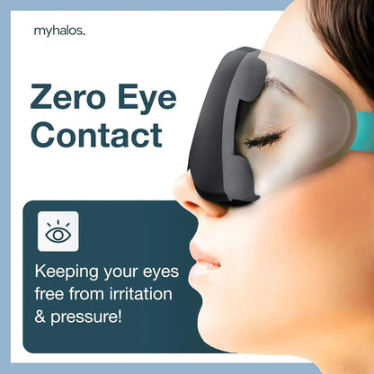 3D Blackout Sleep Mask - Lightweight, Lash Friendly and Zero Eye Pressure