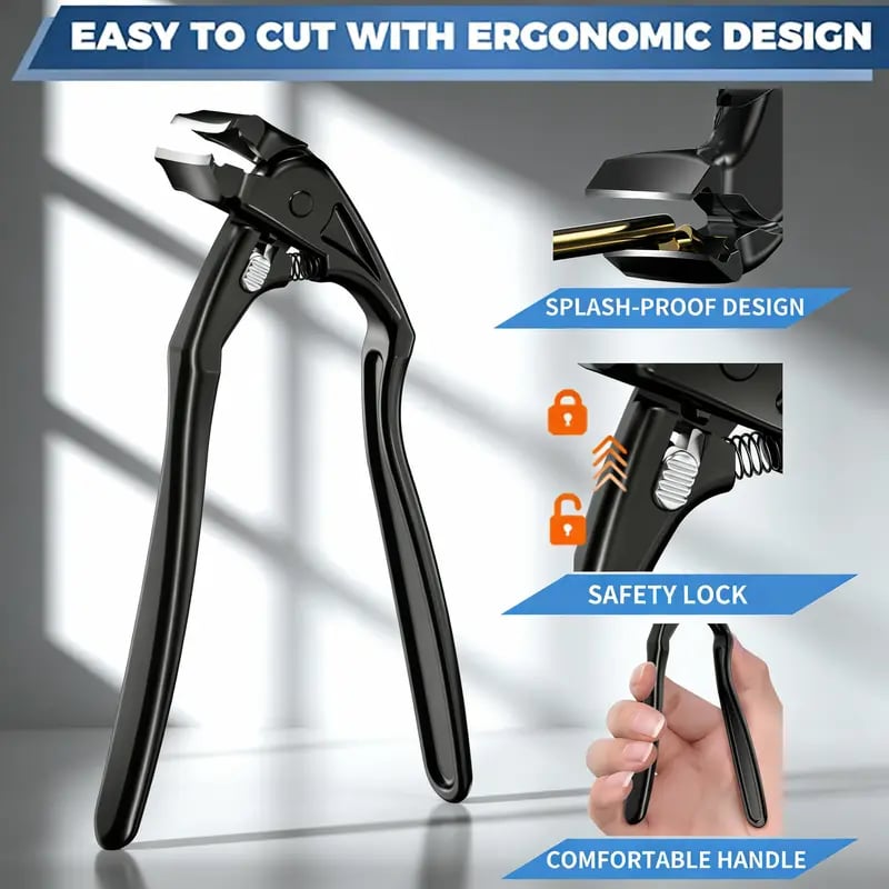 🏆Flash Sale⚡40K+ SOLD! ✂️ Curved Nail Clipper – Ergonomic & Easy for Seniors 🖤
