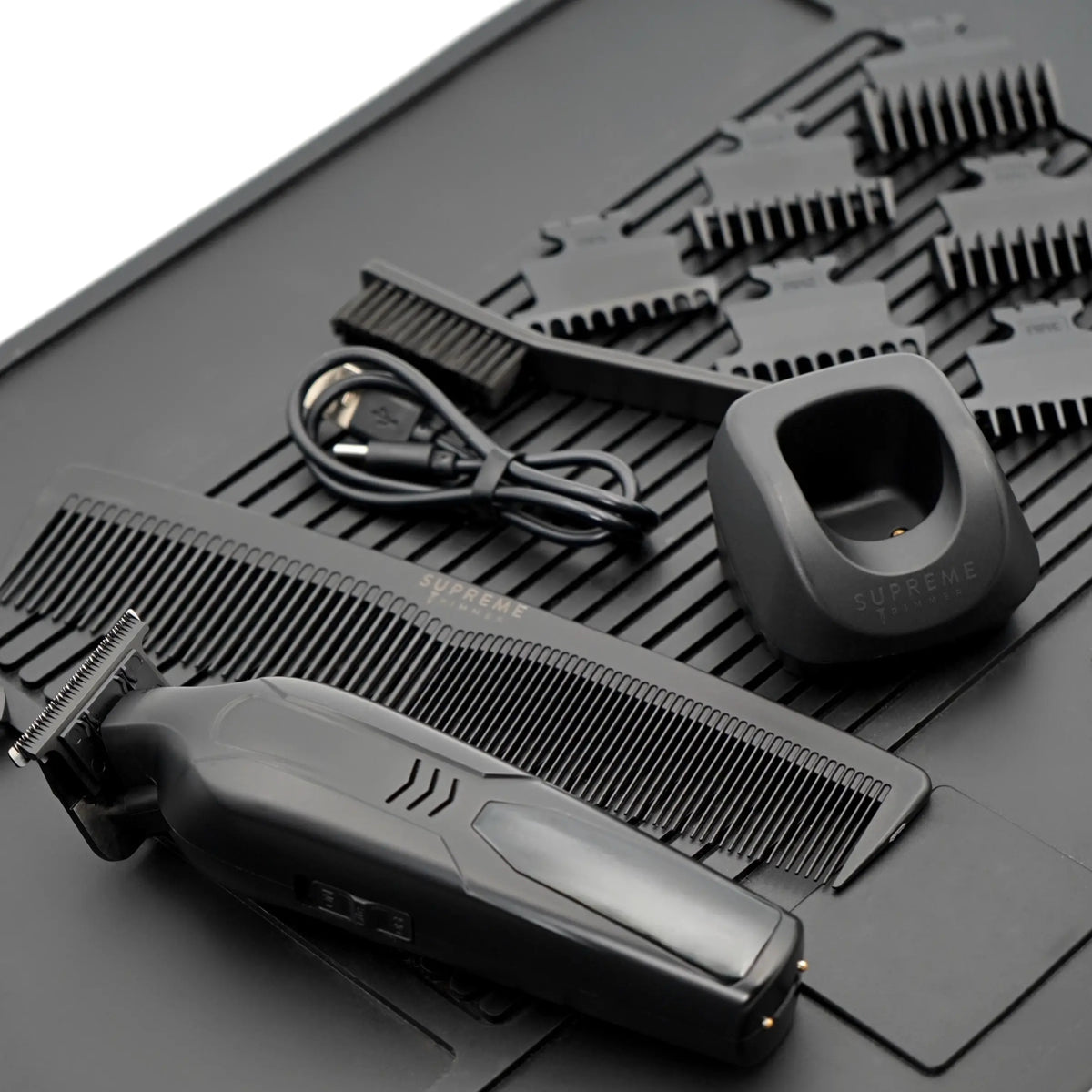 Supreme Trimmer VADER Lite Cordless T-Liner Hair Trimmer – 7000 RPM, Titanium-Ceramic Blade, USB-C Rechargeable & 6 Guards