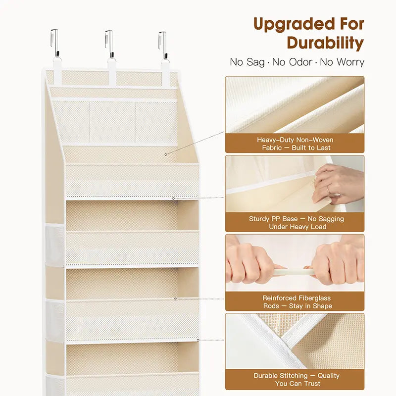 Heavy Duty Over-the-Door Multipurpose Storage Bag