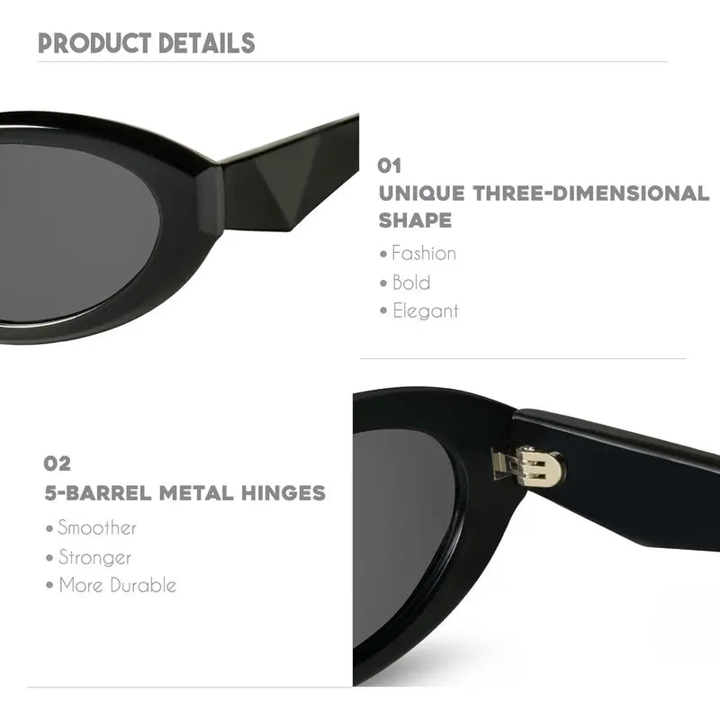 Women's Oval Cat Eye Sunglasses