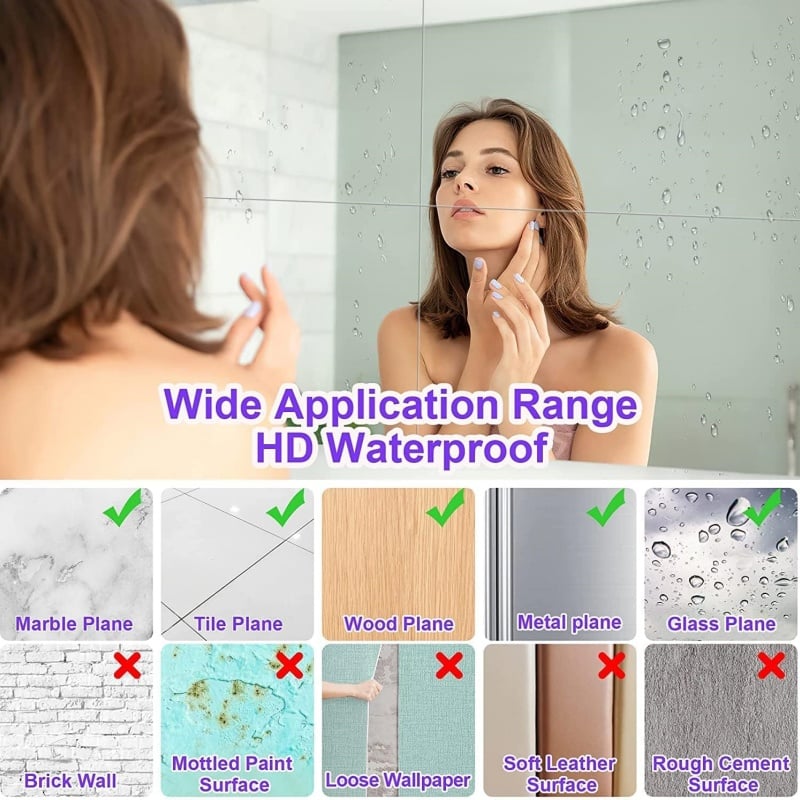 Self Adhesive Acrylic Mirrors
