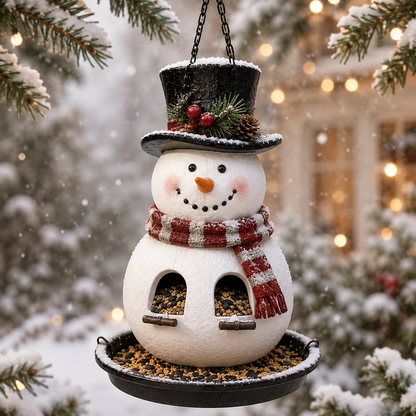 🎄 Christmas Bird Feeder Collection – Festive Hanging Garden Feeders for Wild Birds