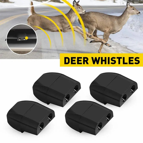 4PCS Deer Whistles Animal Warning Whistle
