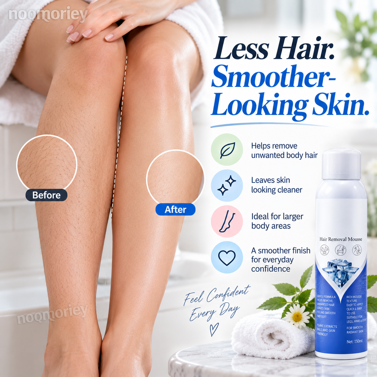 ☁️ SmoothEase Hair Removal Mousse