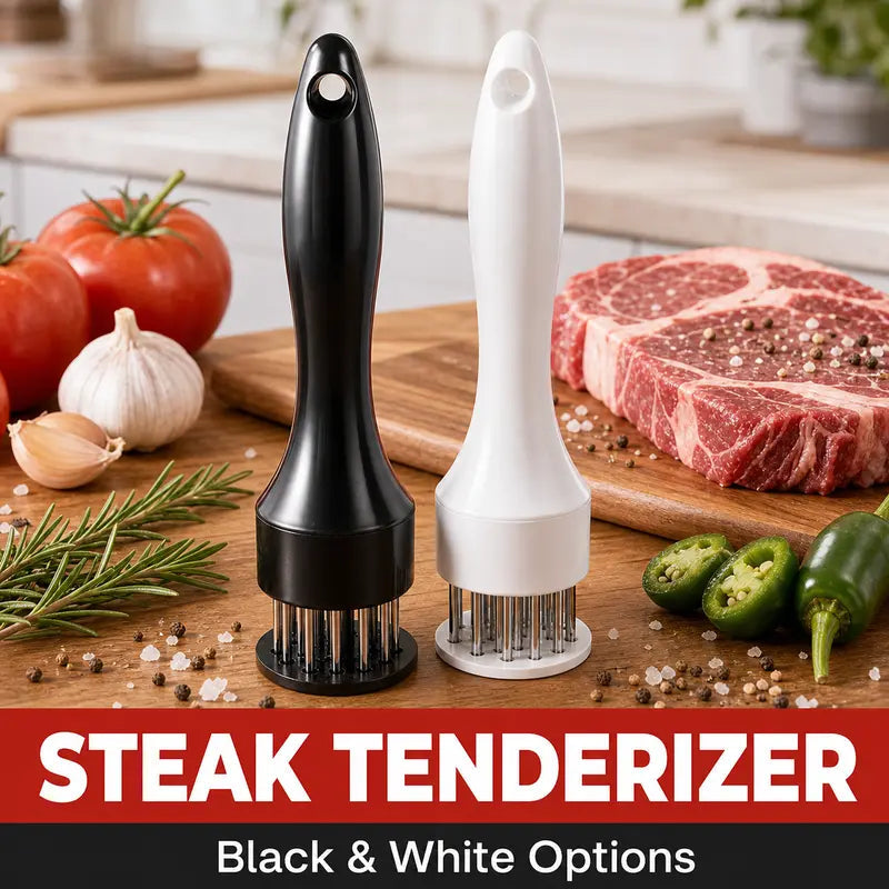 🥩✨ 50% OFF  Stainless Steel Meat Tenderizer – 🔥Makes Meat More Tender and Juicy 🔪🍖
