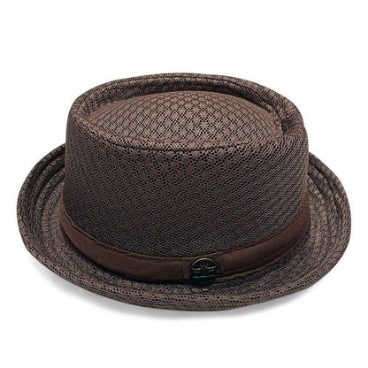 😎Summer Breathable Mesh Pork Pie Hat