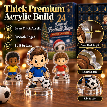 24-Day Christmas Advent Calendar | Football Team Collectible Figures