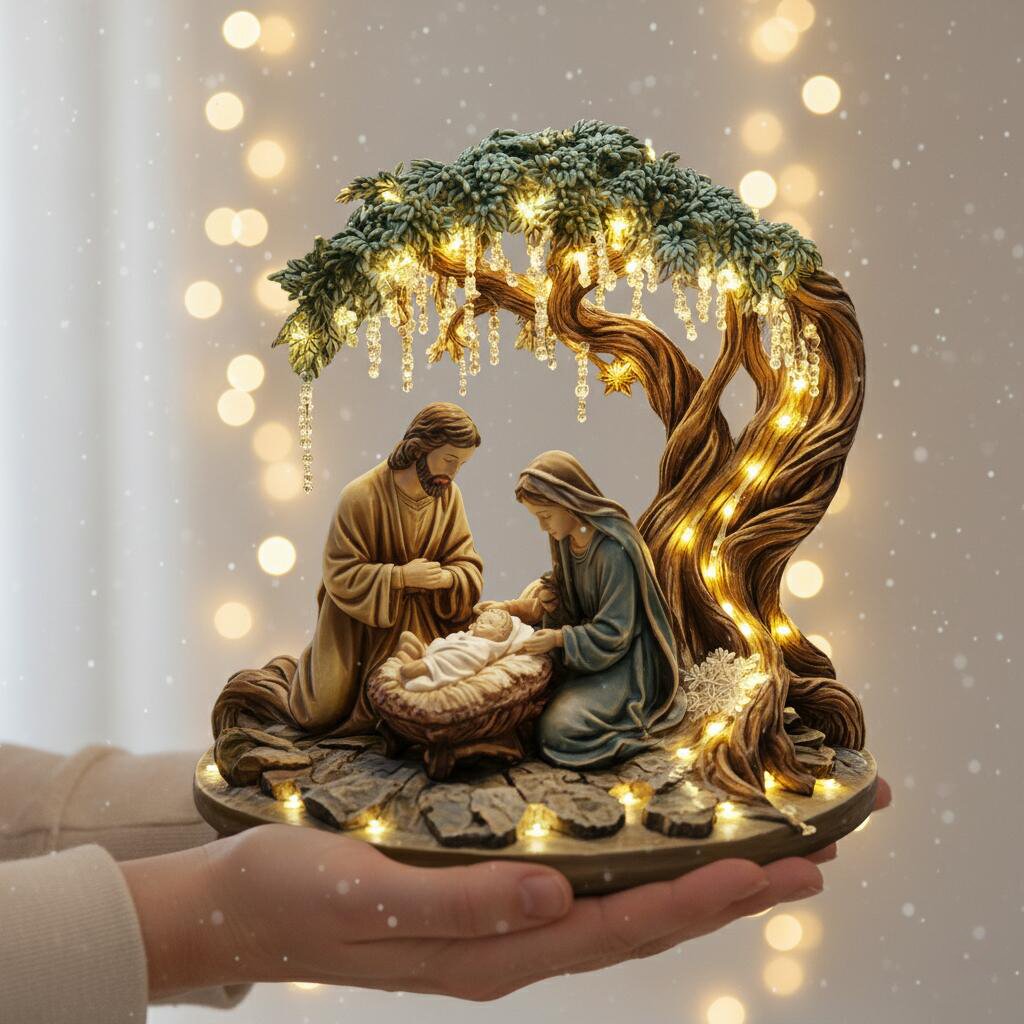 ⚡️FLASH SALE 70% OFF - 🎄🎁Christmas Nativity Scene Decorative Figurine