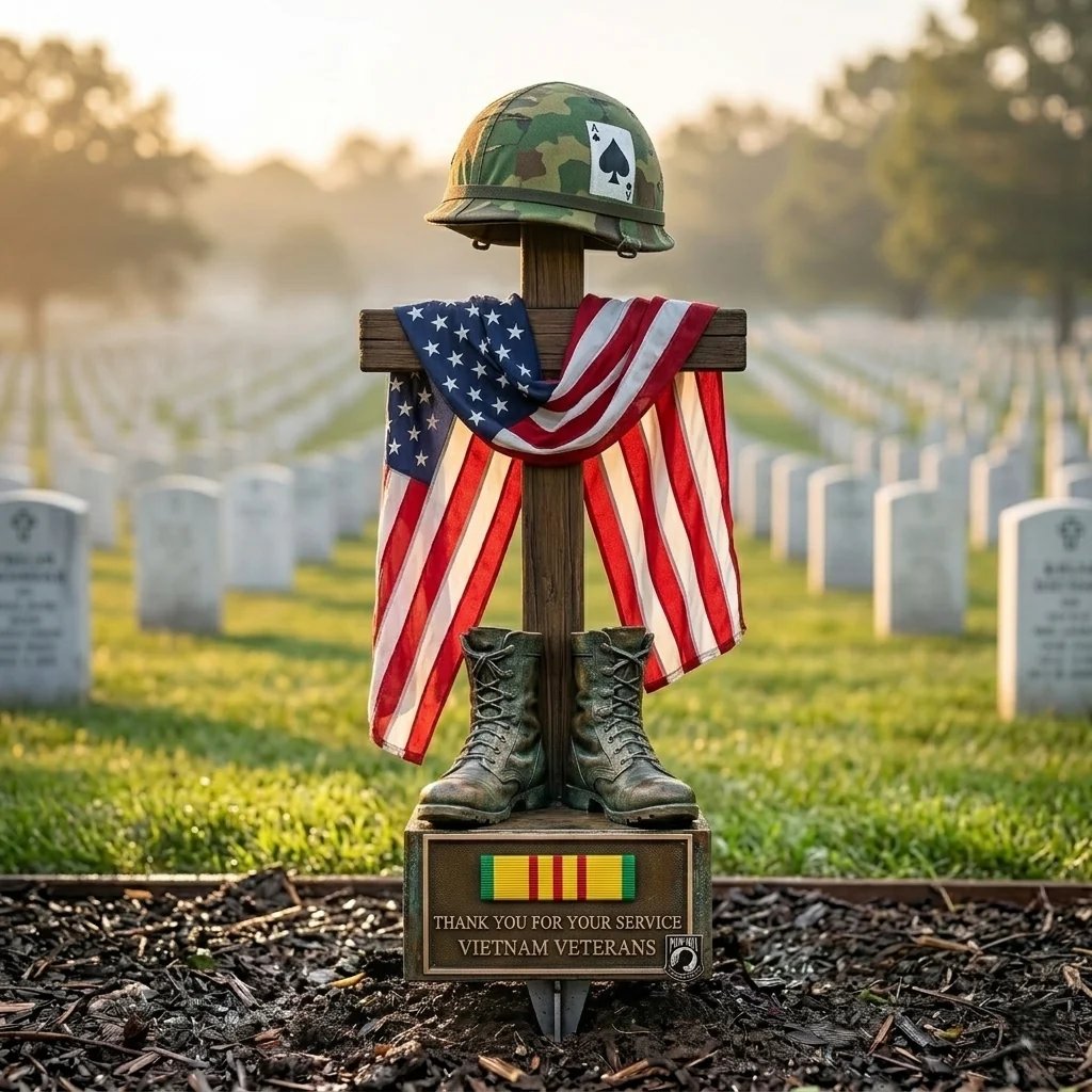 🔥LAST DAY 50% OFF - 🎖️Vietnam Veteran Tribute Garden Stake