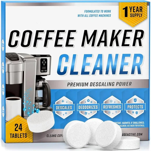🔥2026 HOT SALE-49% OFF💦Coffee Machine Cleaner Descaler Tablets - 24 Count