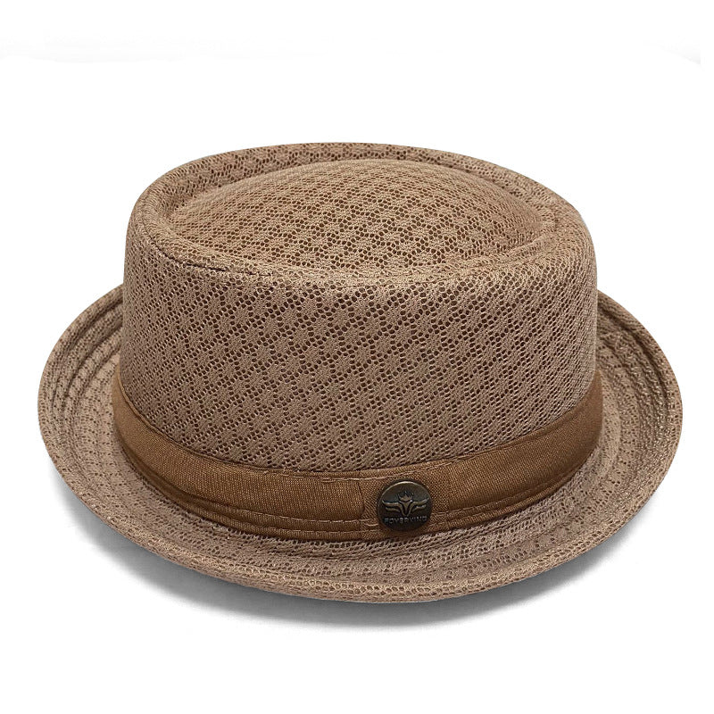 😎Summer Breathable Mesh Pork Pie Hat
