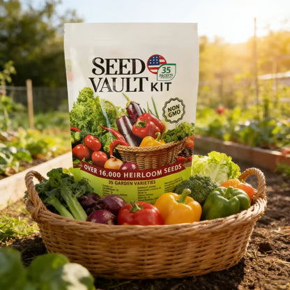 🥦Vegetable Seed Vault Kit 🥕| 35 Variety Pack🌿