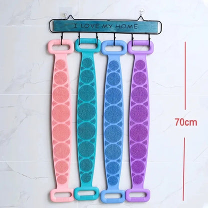 Double-Sided Silicone Back Scrubber