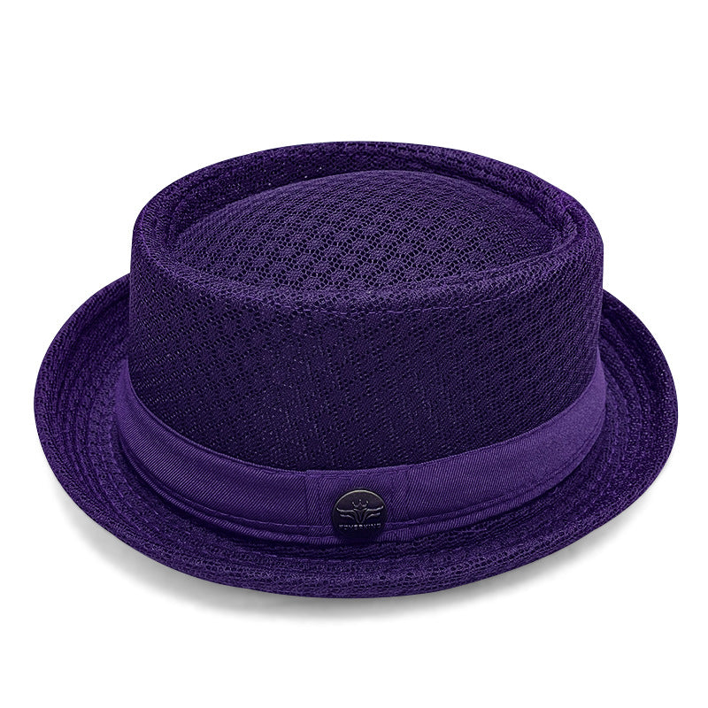 😎Summer Breathable Mesh Pork Pie Hat