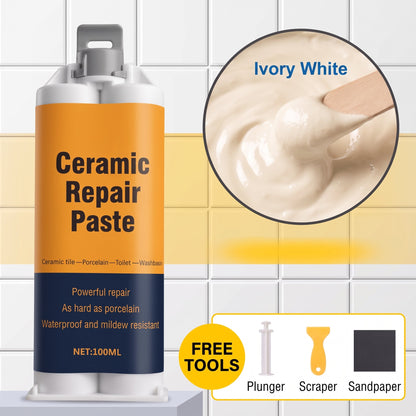 🏠🛠Twin-Tube Ceramic Tile Repair Paste💕