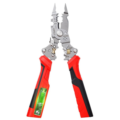 ⚡ 16-in-1 Electrical Pliers with Voltage Tester - Heavy-Duty Wire Stripper for Pros & DIYers!