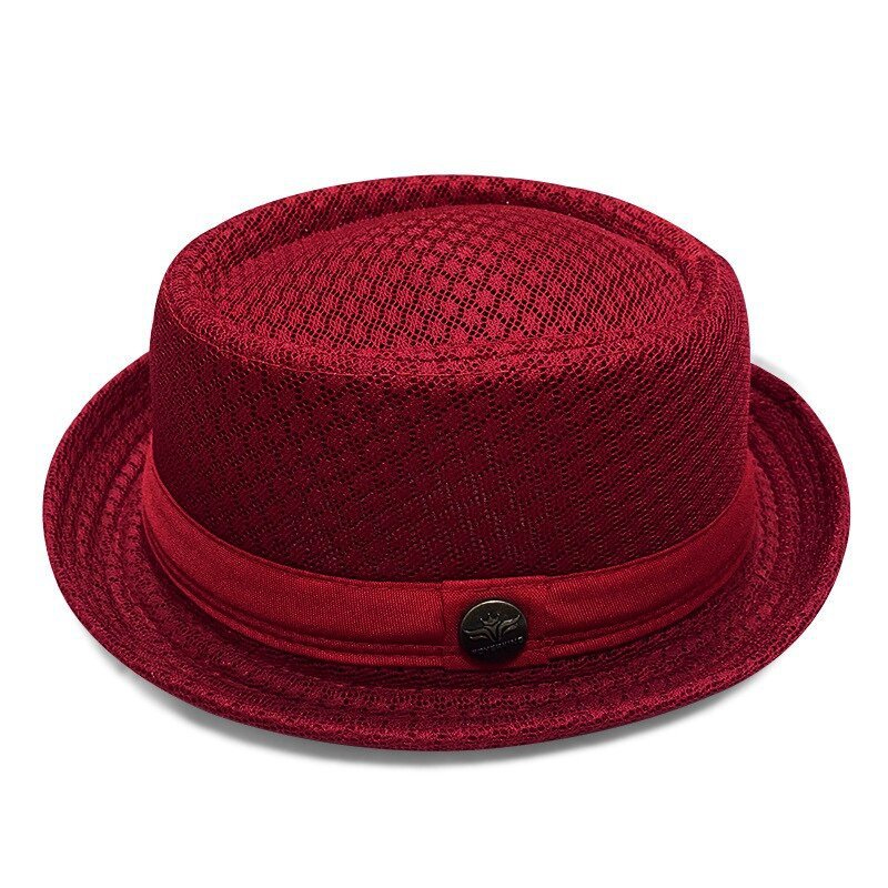 😎Summer Breathable Mesh Pork Pie Hat