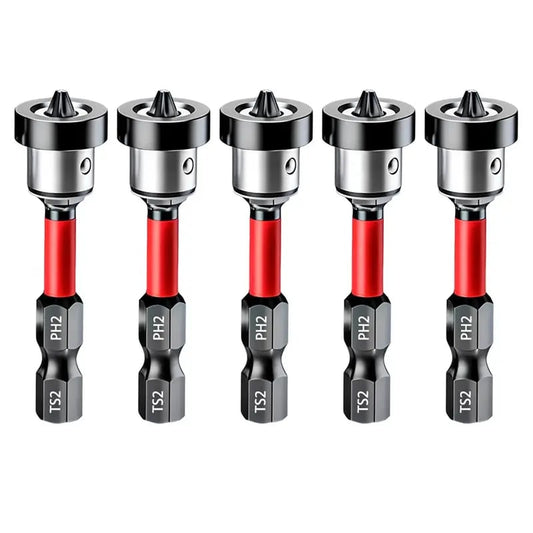 5pcs Drywall Bit Attachment with Depth Stop