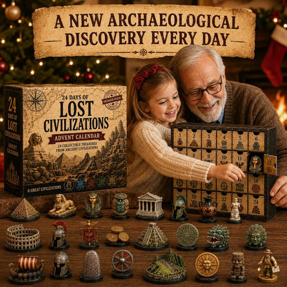 🎉2026 Lost Civilizations Archaeological Discovery Advent Calendar | 24 Ancient Treasures from 6 Great Civilizations