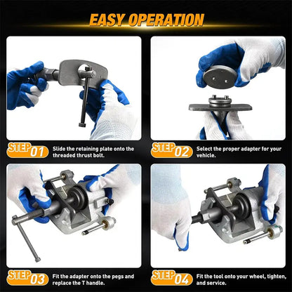 22pc Brake Caliper Compression Tool Set