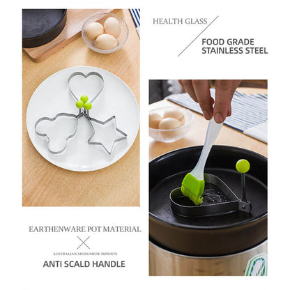 🔥 LAST DAY 49% OFF- Stainless Steel Fried Egg Molds