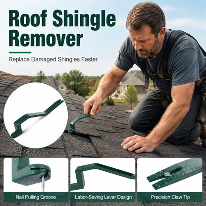 🏠🔨 2-in-1 Roofing Repair Tool – 🛠️Roofing Snake Shingle Remover Tool 💪✨