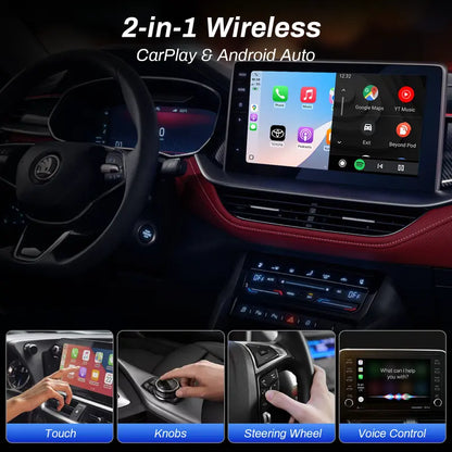 2026 Latest Wireless CarPlay Adapter 2-in-1