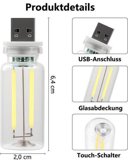 💡USB-Nachtlichtbirne fürs Auto