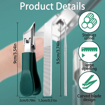 Three Sets of 2026 Eagle Beak Beveled Nail Clippers