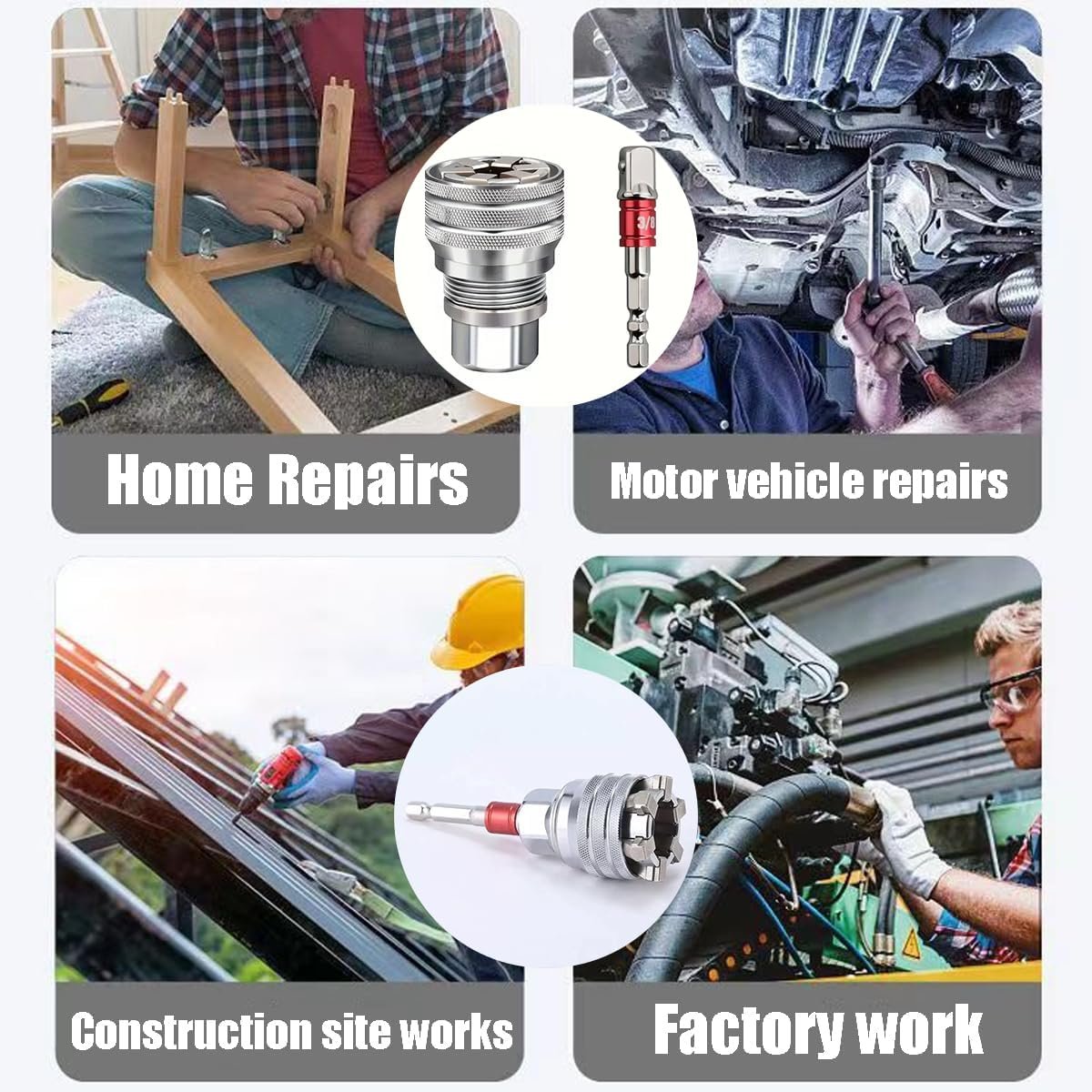 🌟 The All-in-One Universal Socket Wrench – One Tool, Endless Possibilities!