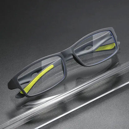 6PCS New Men's and Women's Retro Square High-definition Reading Glasses