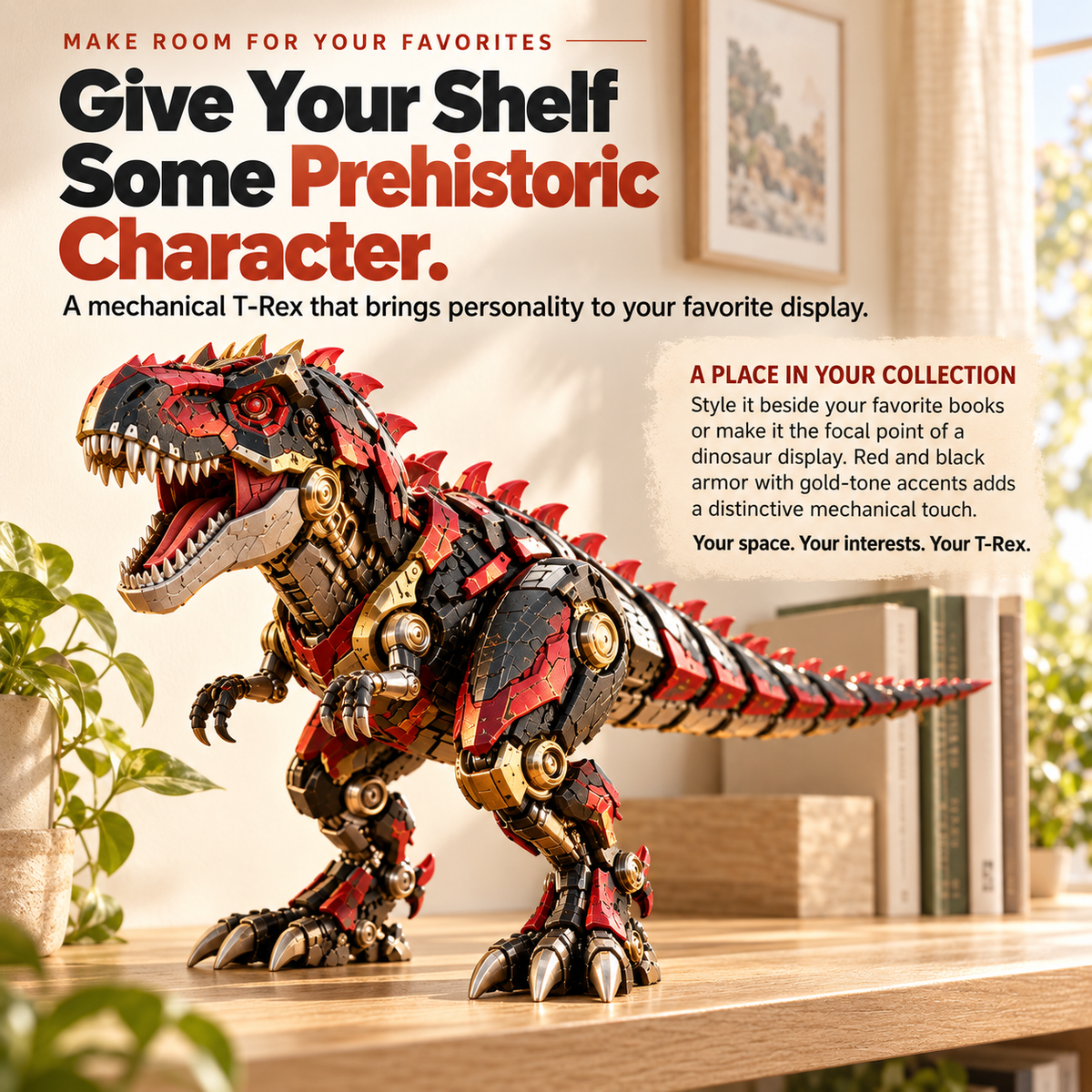 🎮🦖Mechanical T-Rex Egg | Transforming Dinosaur Figure