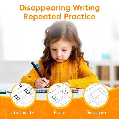 Reusable Grooved Handwriting Workbook for Kids