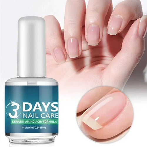 💝LAST DAY 49% OFF💝3 Days Nail Care - Keratin Amino Acid Formula, Suitable for Soft and Fragile Nails