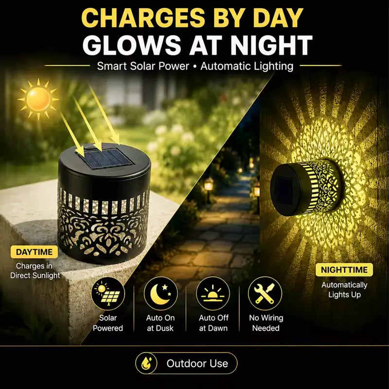 ☀️💡Solar Mandala Wall Lights Outdoor